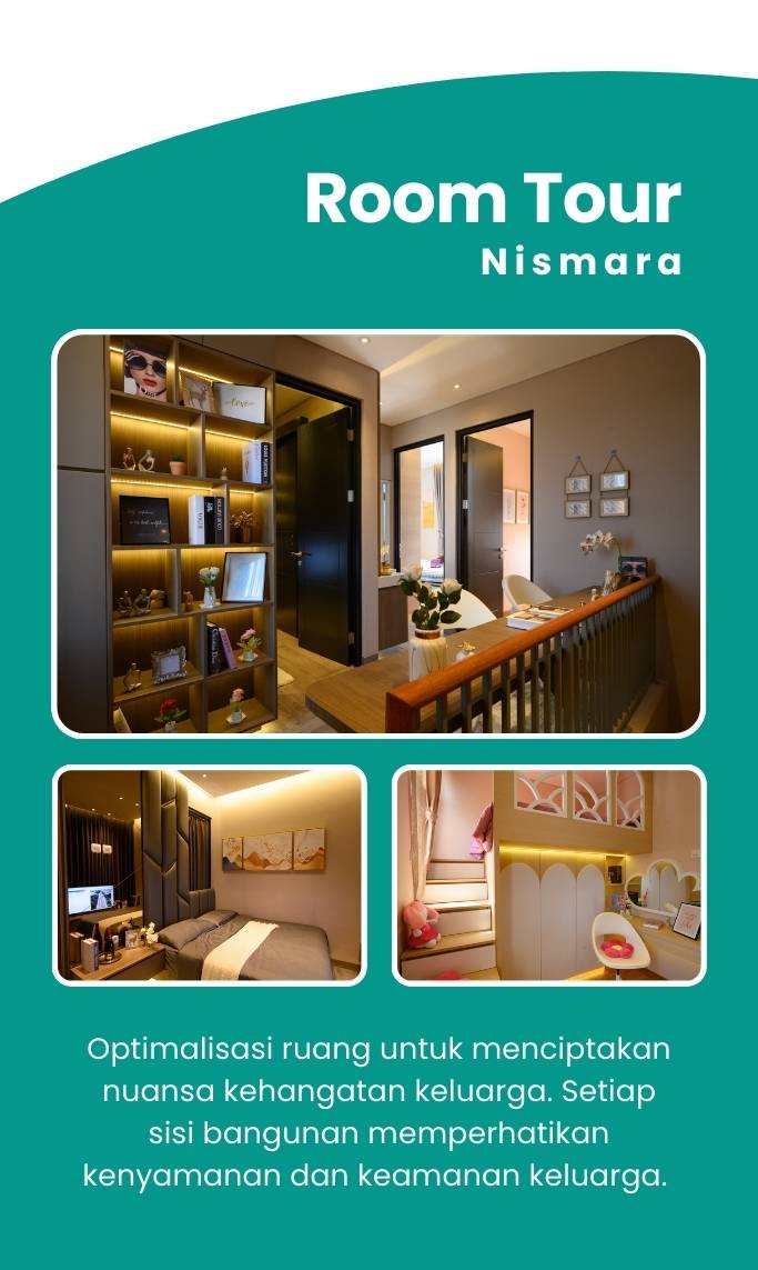 Room Tour Nismara Harapan Indah