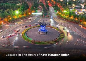 Icon Kota Harapan Indah - Bundaran Tarian Langit