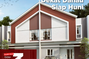 Cluster Danisha yang berada di Kawasan Tera Damai, Bekasi.