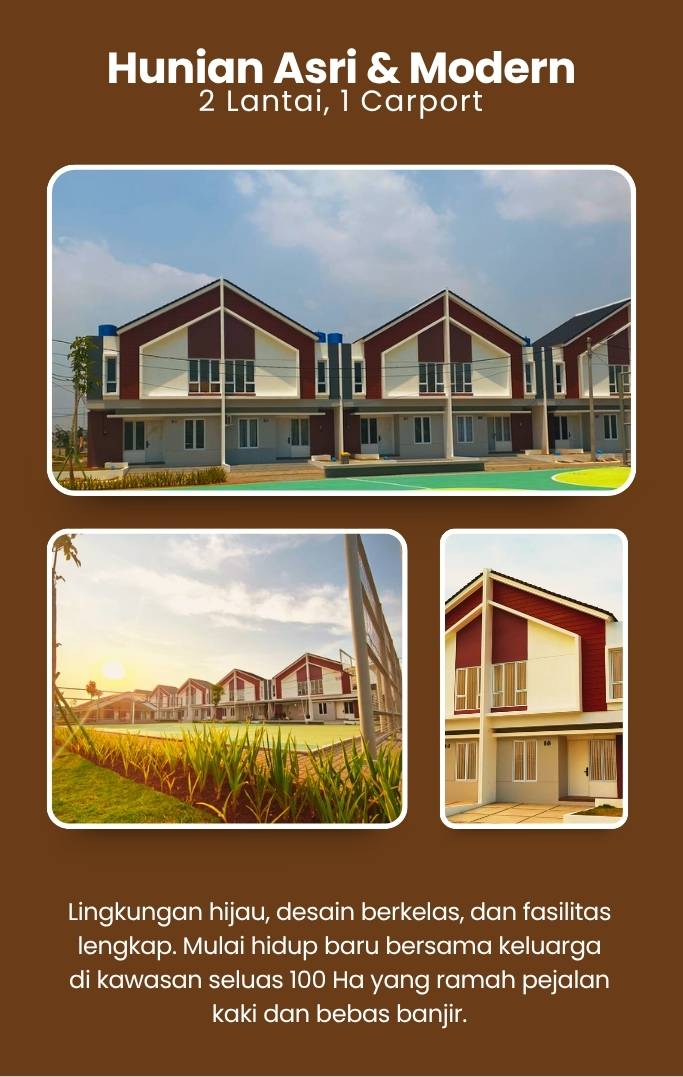 Hunian Asri & Modern Cluster Danisha